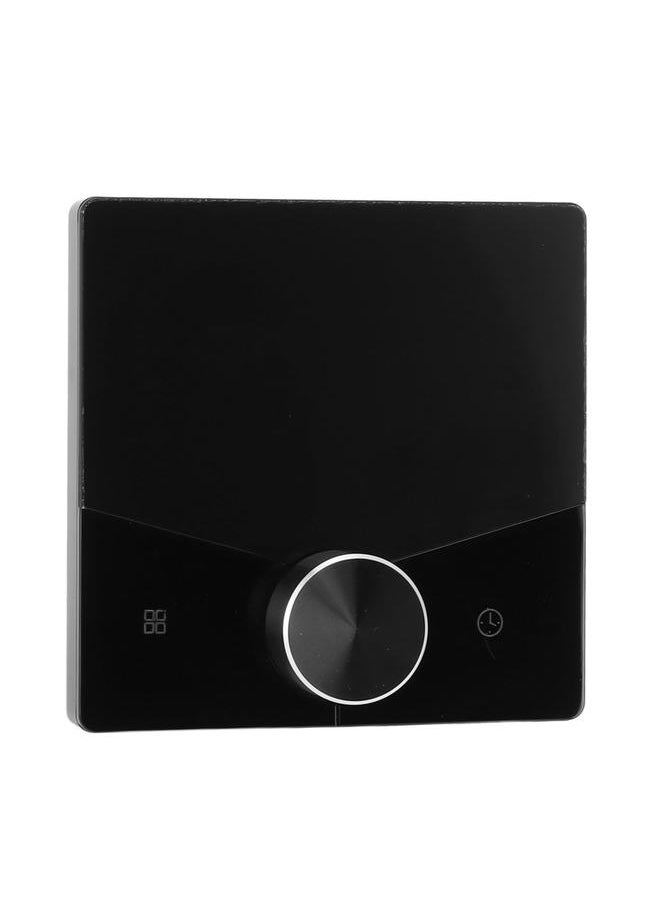 Thoraya Smart Thermostat WiFi Programmable LCD Display Floor Heating Control Panel Digital Thermostat with Knob for Tuya Black  - Image 5