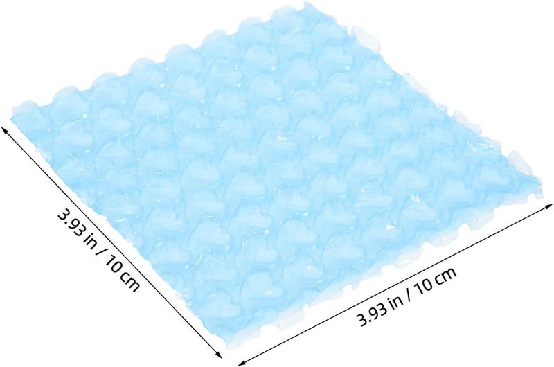 50pcs Heart-shaped Bubble Bags with Self Seal Closure, Lightweight Plastic Air Pillow Packaging for Shipping and Box Void Filler, Protective Mailing Cushion Bags - Image 2