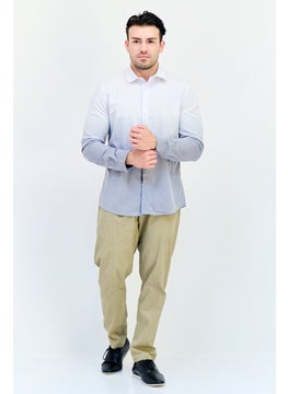 SELECTED Men Regular Fit Ombre Print Long Sleeves Casual Shirt, Multicolor  - Image 2