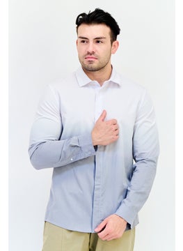 SELECTED Men Regular Fit Ombre Print Long Sleeves Casual Shirt, Multicolor  - Image 1