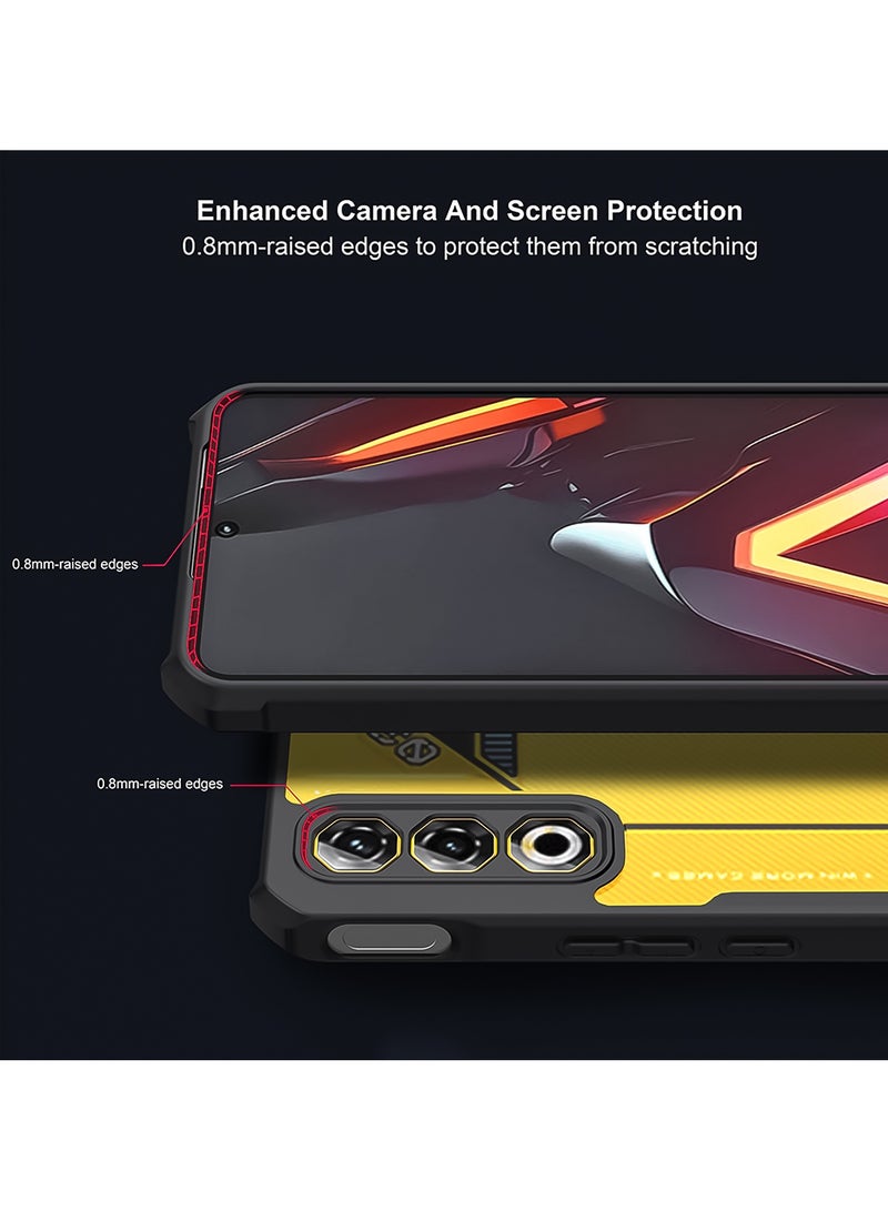 For ZTE Nubia Neo 3 GT 5G Case, Camera Lens Protection Back Cover, TPU+PC Shockproof Bumper Mobile Phone Case, Anti-Yellowing Slim Fit Protective Casing