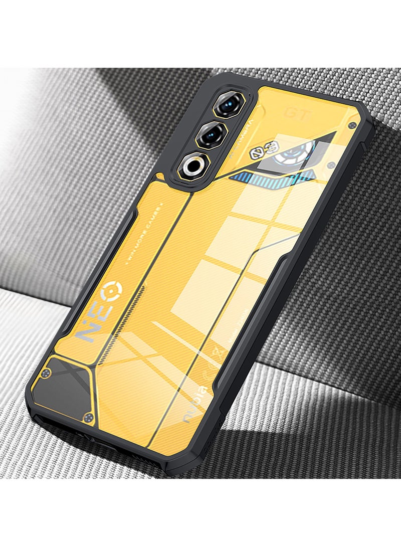 For ZTE Nubia Neo 3 GT 5G Case, Camera Lens Protection Back Cover, TPU+PC Shockproof Bumper Mobile Phone Case, Anti-Yellowing Slim Fit Protective Casing