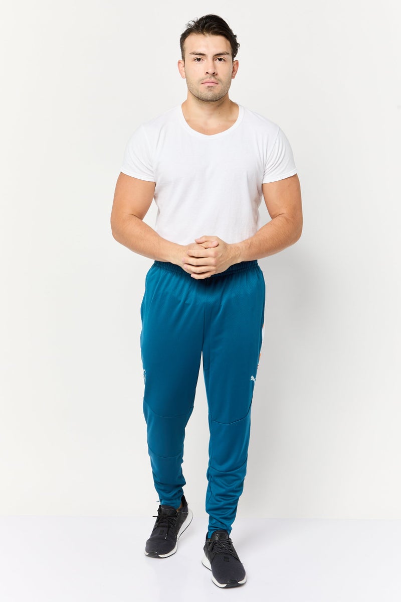 Puma x Neymar JR Men Slim Fit Football Track Pants, Teal - Image 2