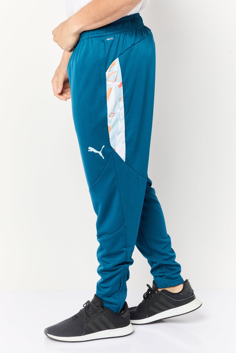 Puma x Neymar JR Men Slim Fit Football Track Pants, Teal - Image 3