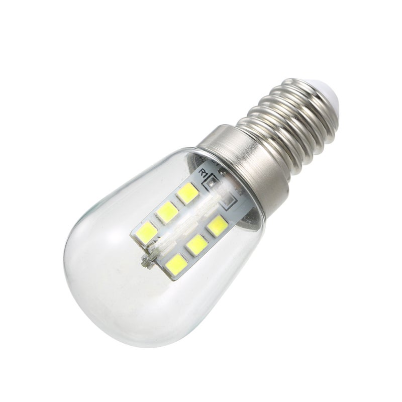 Refrigerator Light: E14 Bulb Base Socket Holder, Mini Size, Low Power Consumption, SMD2835 LED - 30,000 Hours Lifespan, 24PCS High Bright LEDs for Refrigerator Use - Image 1