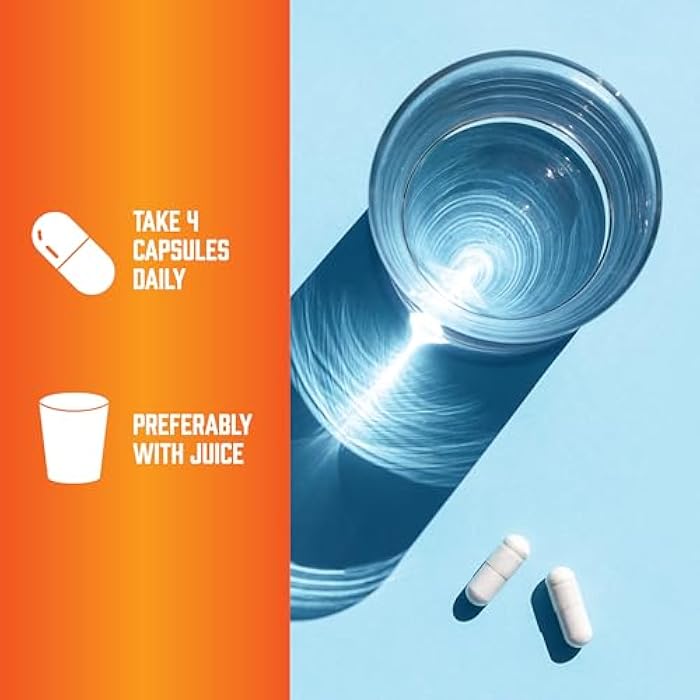 Now Sports Nutrition, Amino Complete™, Protein Blend with 20 Aminos and B-6, 120 Veg Capsules - Image 4