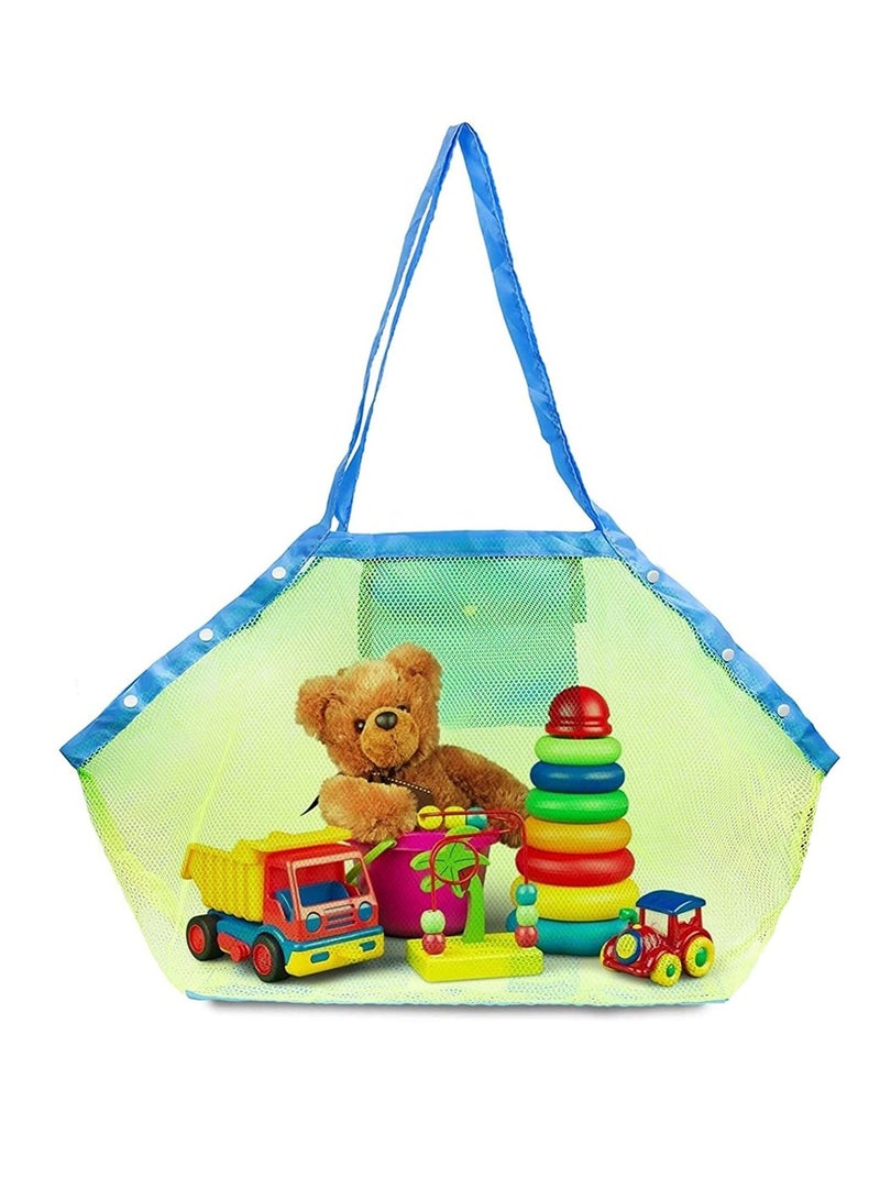 Mesh Beach Bags Extra Large Beach Bags and Totes Backpack Towels Sand Beach Toys Children's Toys Market Groceries Picnic Tote Bags Beach Toys Beach Nets - Image 1