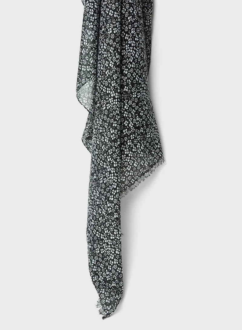 VERO MODA Floral Print Shawl