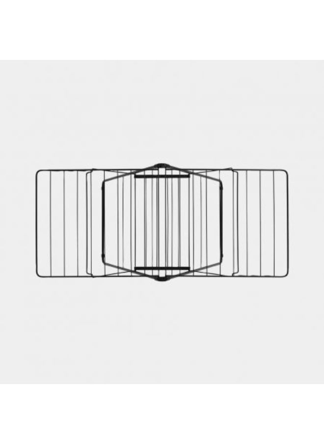 brabantia Hangon Foldable Space-Saving Drying Rack Matte Black 20 m  - Image 3