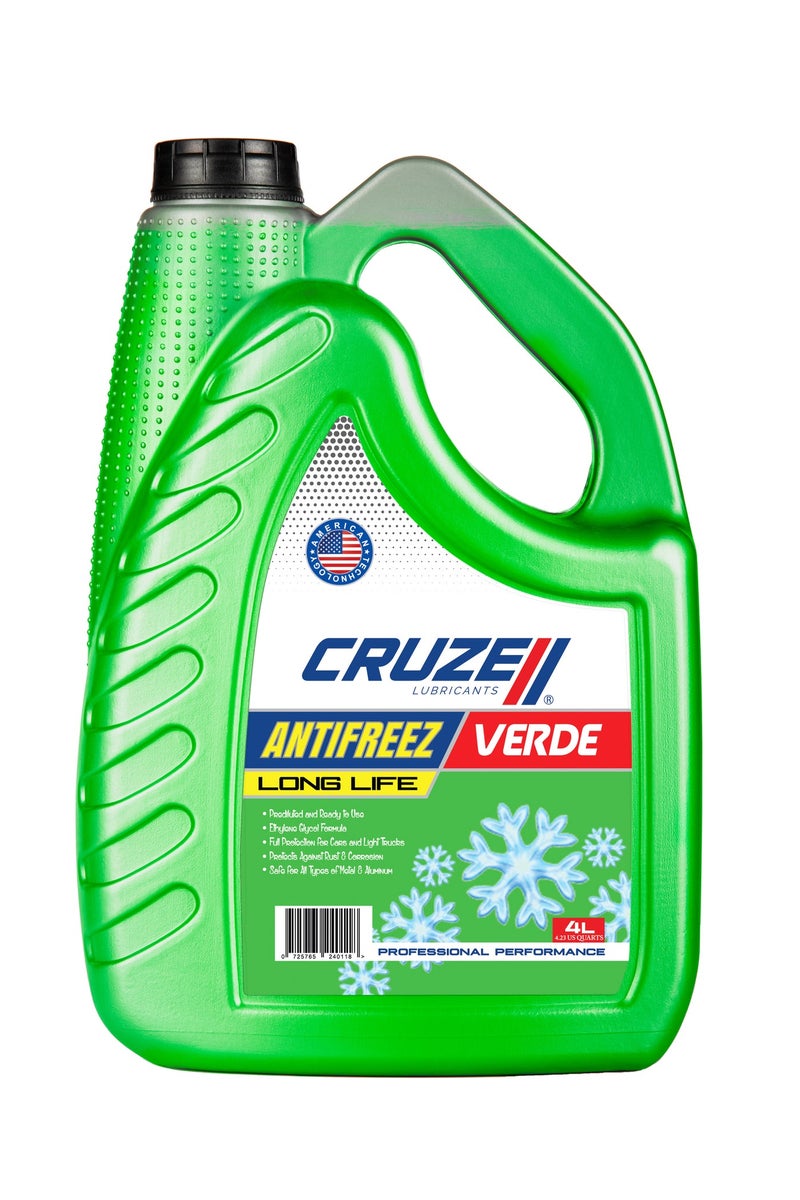 Cruze lubricants Cruze coolant Green 33% concentration - Image 1