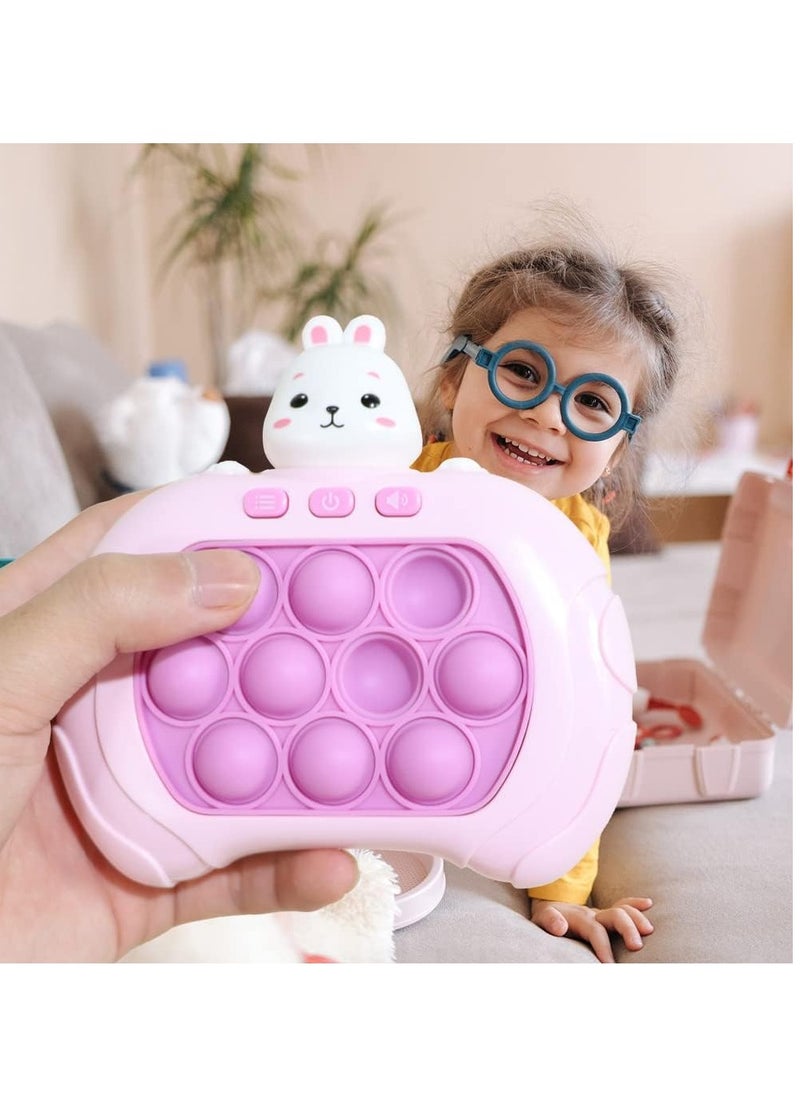 Pop It Game Light Up Fidget Toy, Quick Push Game Console, Whack A Mole Game, Decompression Breakthrough Puzzle Pop Game Machine, Multiple Game Modes Toy For 3+ Years - Package Shape May Vary  - Image 4