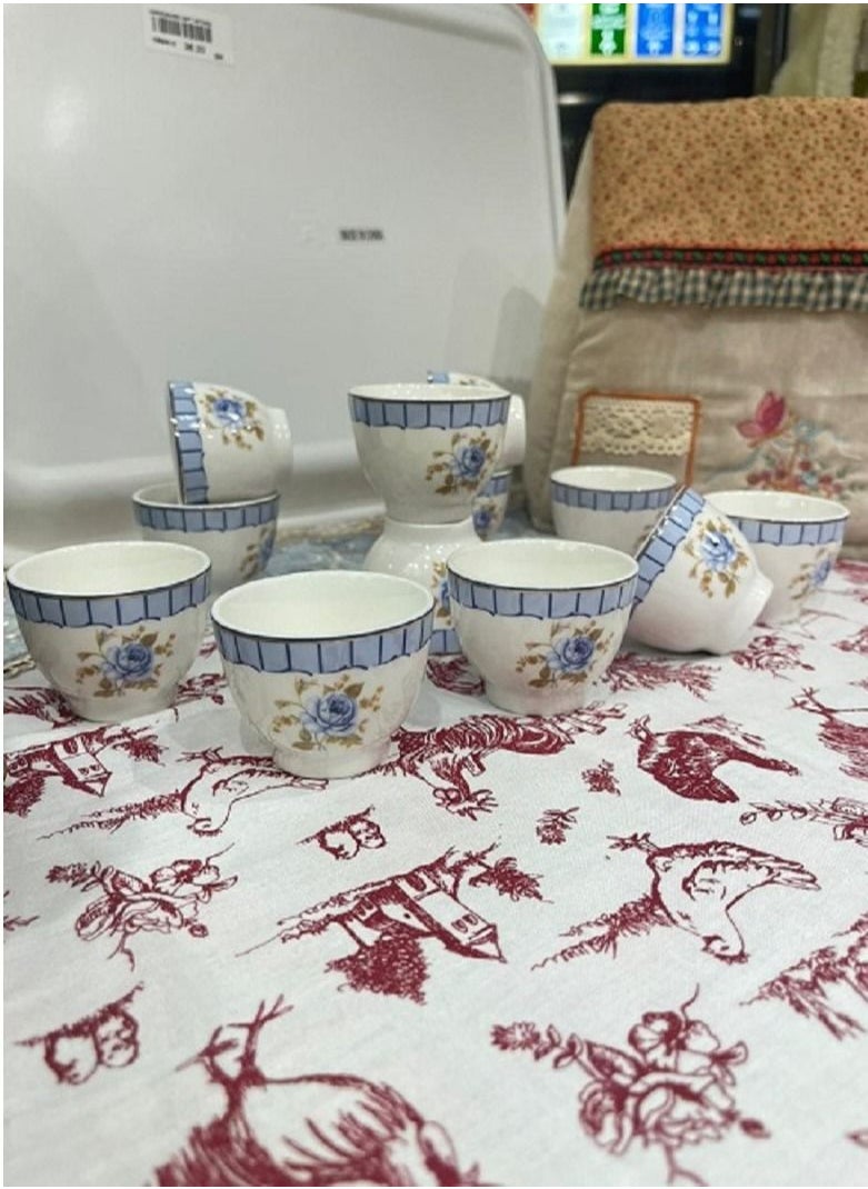 Handsomegift طقم أكواب عربية مكون من 12 قطعة  - Image 1