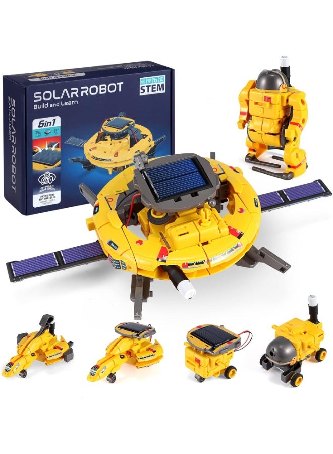 TOY GARDEN 120-Piece Solar Robot STEM Kit for Kids Ages 8–12 – Educational Building Science Toy for Boys & Girls, DIY Robot Projects for Ages 9–16, Solar-Powered Learning Toy - Image 1