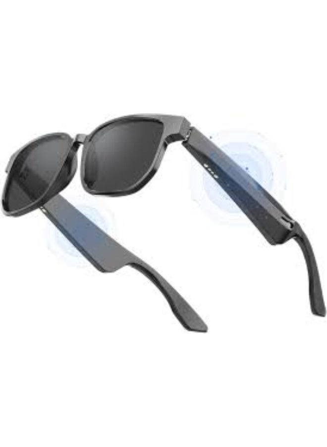 Smart Bluetooth Sunglasses Unisex, Wireless Glasses with Bluetooth Speaker Headset, Bluetooth 5.1 Audio Control Glasses, Glasses Athletic/Outdoor, UV Protection, music, navigation, calls - Image 1