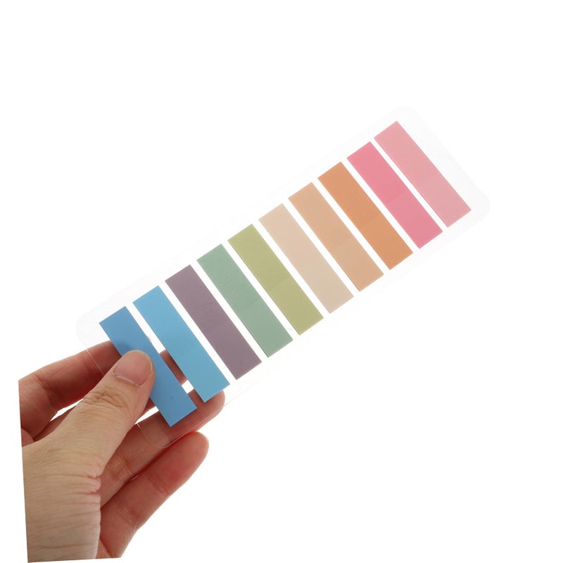 Reusable Sticky Index Tabs 60 Assorted Colors Page Markers for Notebooks Office School Home - Image 3
