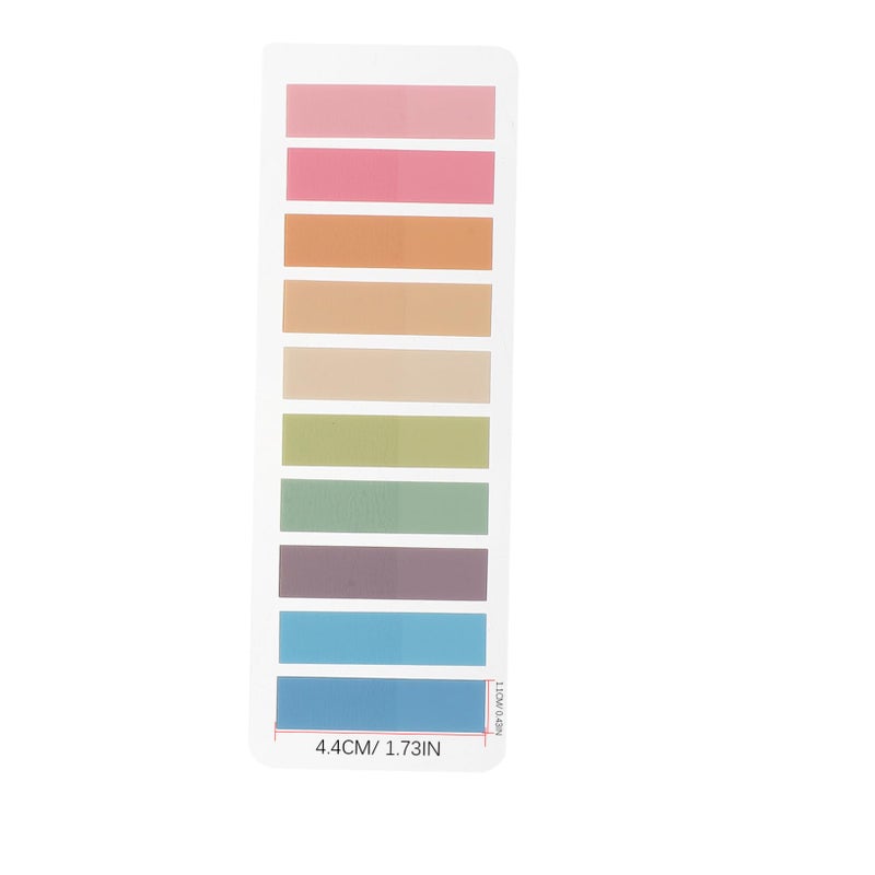 Reusable Sticky Index Tabs 60 Assorted Colors Page Markers for Notebooks Office School Home - Image 4
