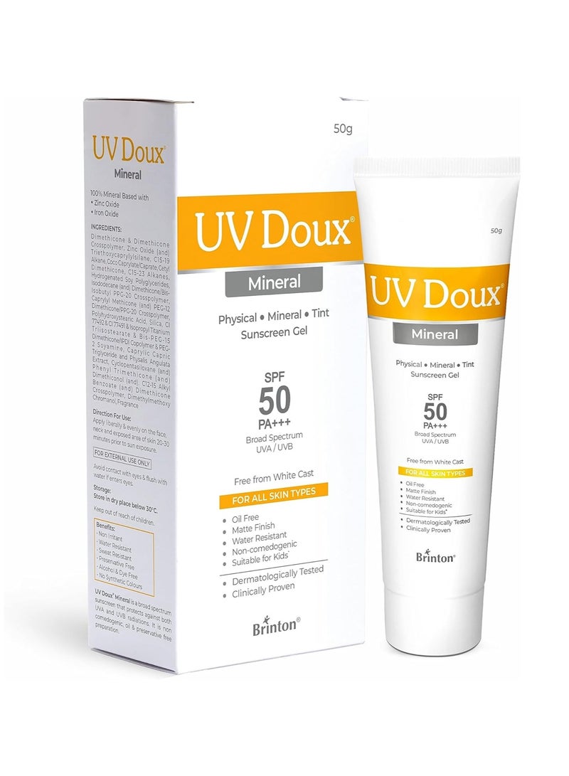 Brinton UV DOUX MINERAL SUNSCREEN GEL 50g - Image 1