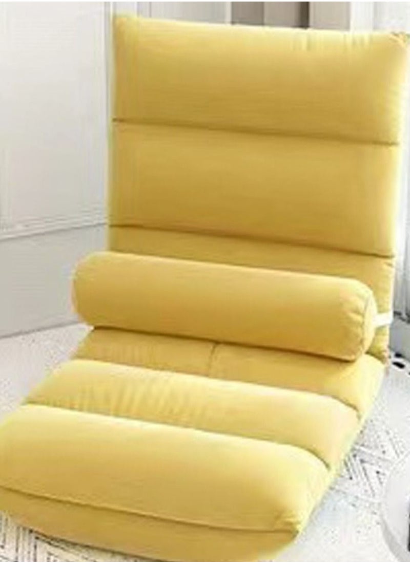 LIMOS - Adjustable Lazy Floor Sofa Folding Cushion for Reading Games Meditating Padded Gaming Chair - Image 1
