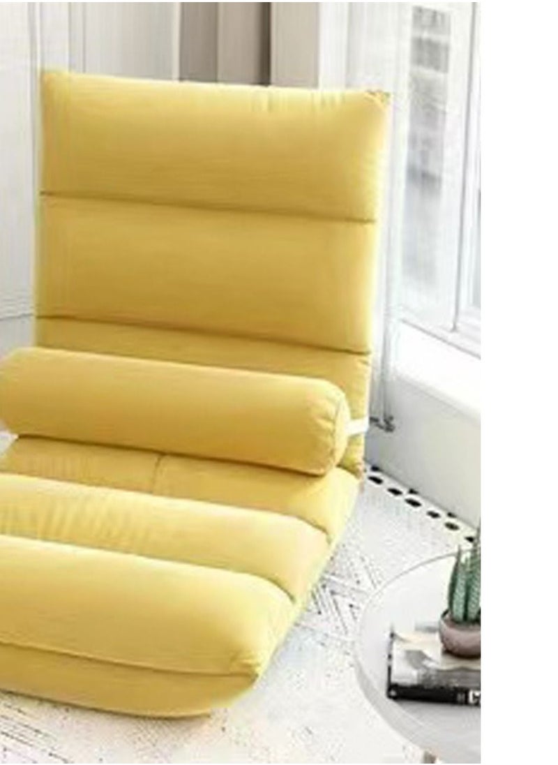 LIMOS - Adjustable Lazy Floor Sofa Folding Cushion for Reading Games Meditating Padded Gaming Chair - Image 1