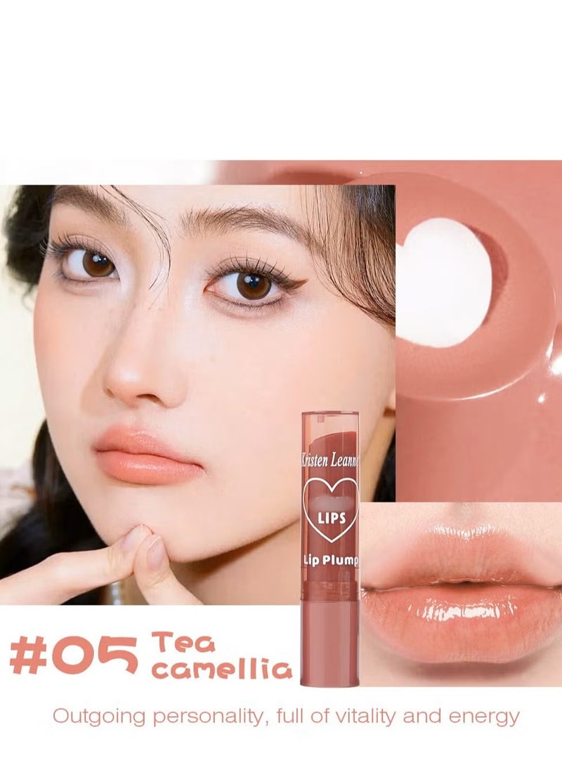 كريستين لين سيروم Lip Plumper Pink Lip Plit مع تركيبة مرطبة ومغذية وممتلئة ، مصل غير لزج وعالي اللمعان ممتلئ لمعان الشفاه لمزيد من الحجم وشفاه أكثر امتلاء ونعومة  - Image 1