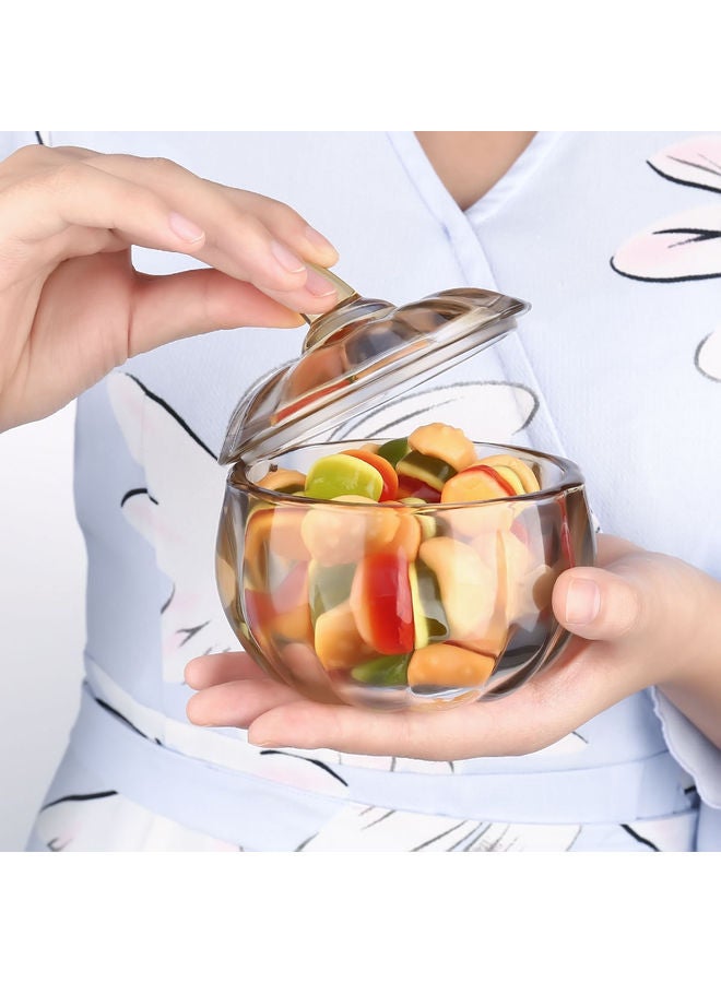 NIBEMINENT Multi-functional Glass Pumpkin Jar Multicolour - Image 3