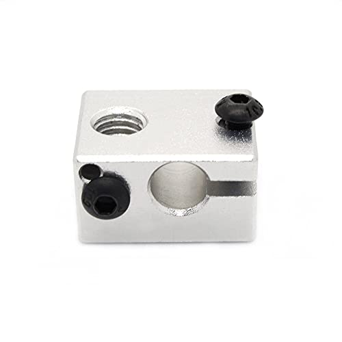 3DInnovations 3D Printer Heating Block/Heat Block for E3D V6 J-Head hotend (Quantity: 1 pc) - Image 1