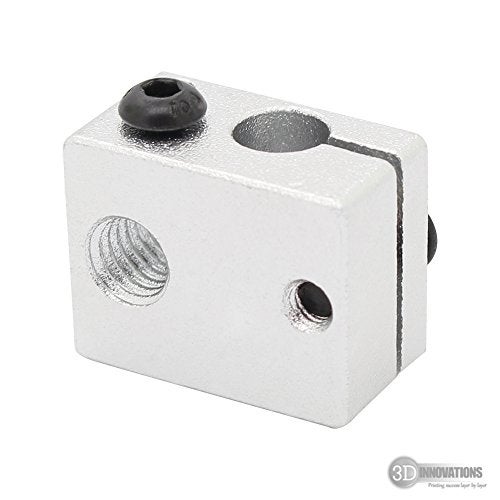 3DInnovations 3D Printer Heating Block/Heat Block for E3D V6 J-Head hotend (Quantity: 1 pc) - Image 4