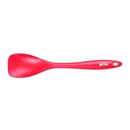 Meyer Silicon Turner | Stainless Steel Core | Food Grade Silicone | Ideal Thickness | Use for Flipping, Turning, Scrapping, Mixing | Non-Stick, Flexible, Heat Resistant, Stylish Design - Image 1