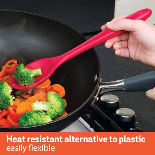 Meyer Silicon Turner | Stainless Steel Core | Food Grade Silicone | Ideal Thickness | Use for Flipping, Turning, Scrapping, Mixing | Non-Stick, Flexible, Heat Resistant, Stylish Design - Image 4