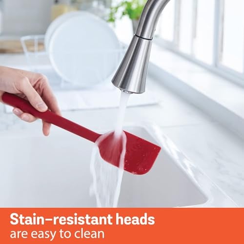 Meyer Silicon Turner | Stainless Steel Core | Food Grade Silicone | Ideal Thickness | Use for Flipping, Turning, Scrapping, Mixing | Non-Stick, Flexible, Heat Resistant, Stylish Design - Image 5
