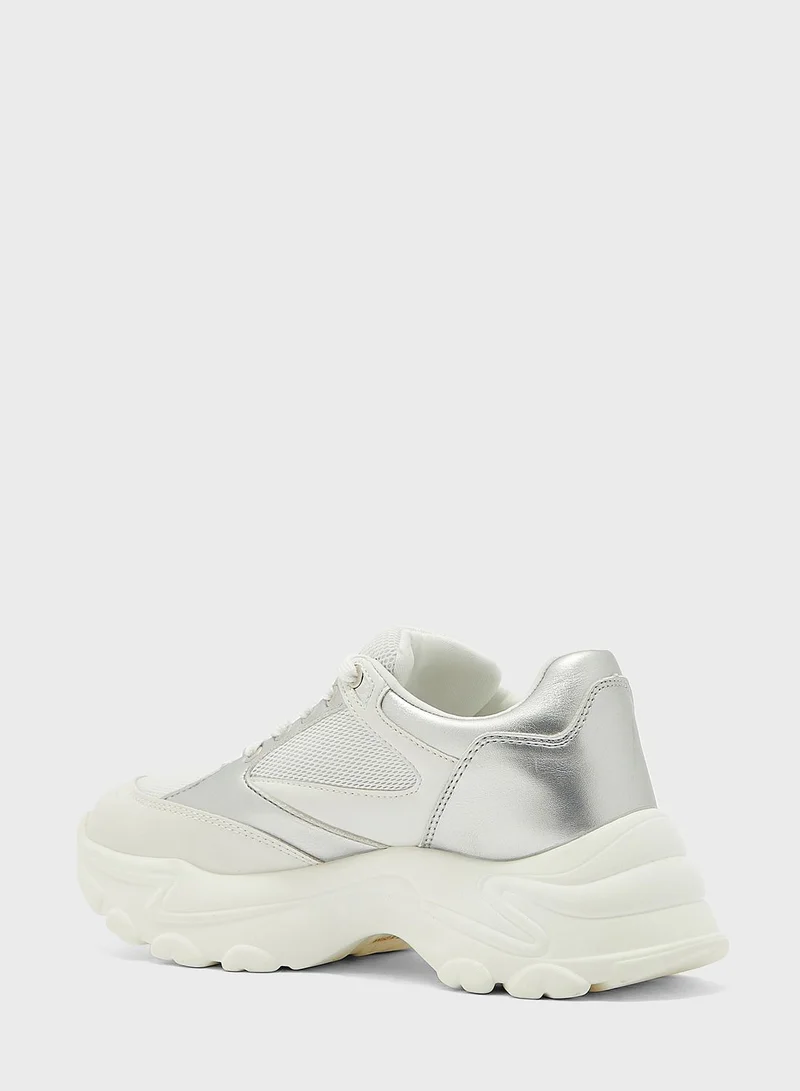 Ginger Back Detail Chunky Sneaker