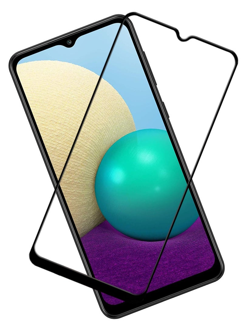 ACLIX Antistatic ESD Dustproof Premium Quality High Definition Tempered Glass Screen Protector Designed For Samsung Galaxy A02 - Image 1