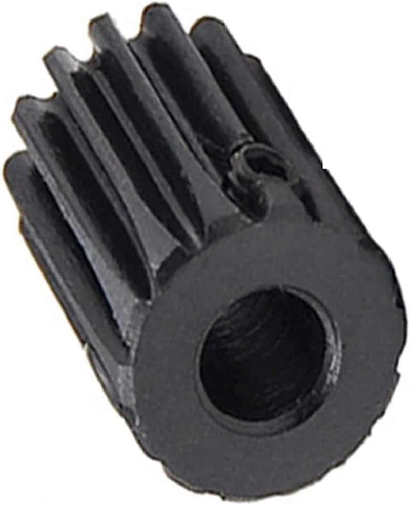 Gear Motor pinion gear Module Pinion,Motor Pinion Gear 10PCS 1M 10T14T Spur Gear Pinion Bore 4mm/5mm/6mm/6.35mm/7mm Surface Black Motor Pinion Gear Mod 1 Tooth 12 Outer Diameter 14mm(1m 14t 16mm,Bore - Image 2