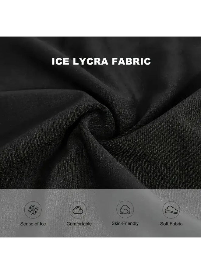 شيبشيب قناع وجه بالاكلافا قطعتان لحماية من الشمس والأشعة فوق البنفسجية، غطاء رأس كامل قابل للتنفس، قناع وجه للرجال مناسب لركوب الدراجات، التزلج، الصيد، مقاوم للرياح والرمال - Image 5