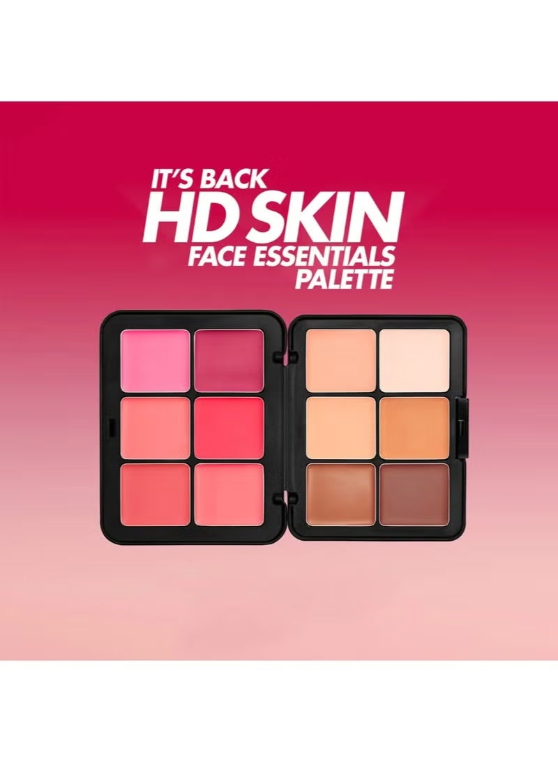 Make Up For Ever Ultra HD Face Essential Palette | Foundation & Blush Makeup Palette - Image 5
