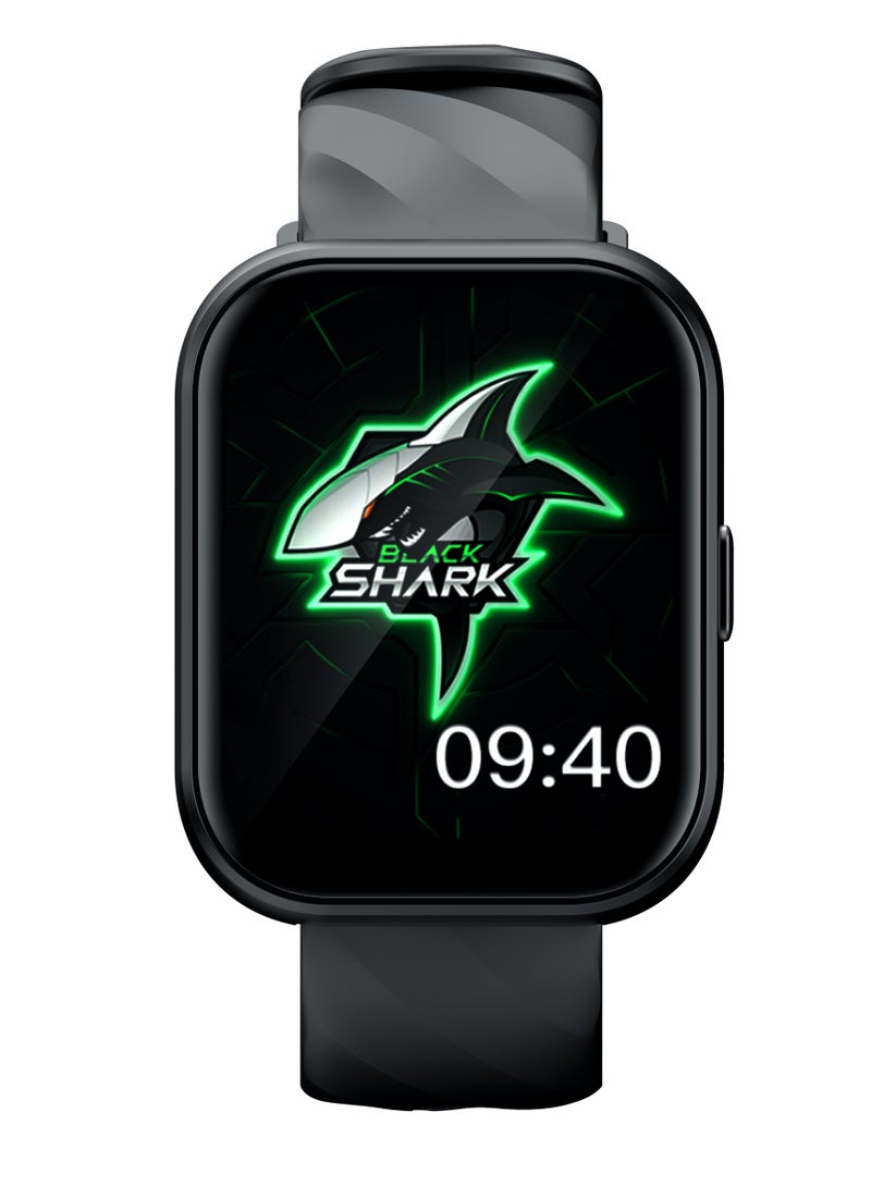 بلاك شارك ساعة ذكية GT Neo للنساء والرجال شاشة TFT 2.02 بوصة مع الرد وإجراء المكالمات، IP68 مقاومة للماء لمعدل ضربات القلب وأكسجين الدم ومتتبع النوم أكثر من 120 وضعًا رياضيًا - Image 1