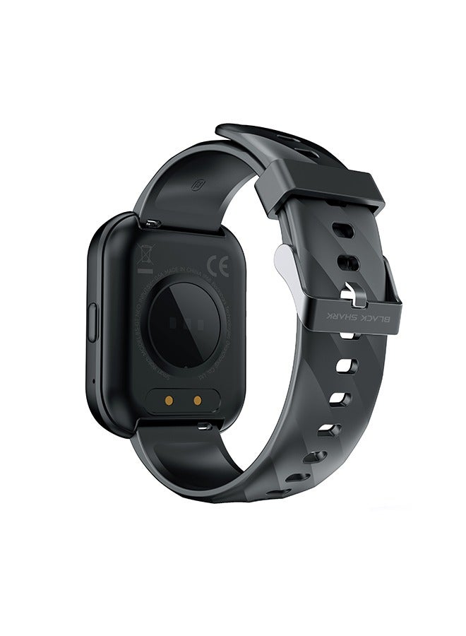 بلاك شارك ساعة ذكية GT Neo للنساء والرجال شاشة TFT 2.02 بوصة مع الرد وإجراء المكالمات، IP68 مقاومة للماء لمعدل ضربات القلب وأكسجين الدم ومتتبع النوم أكثر من 120 وضعًا رياضيًا - Image 2