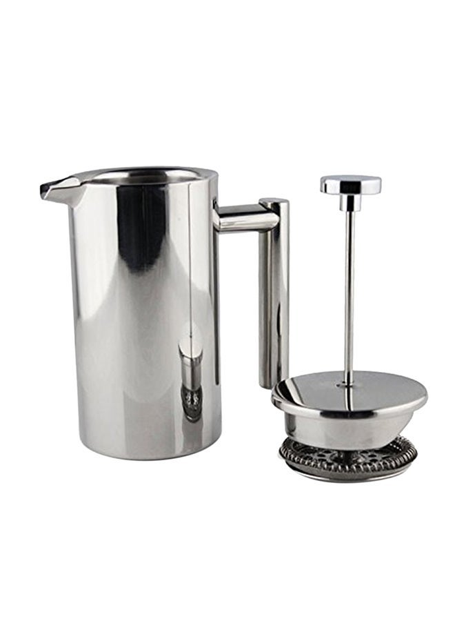 NIBEMINENT French Press Coffee Maker Silver 350ml  - Image 3