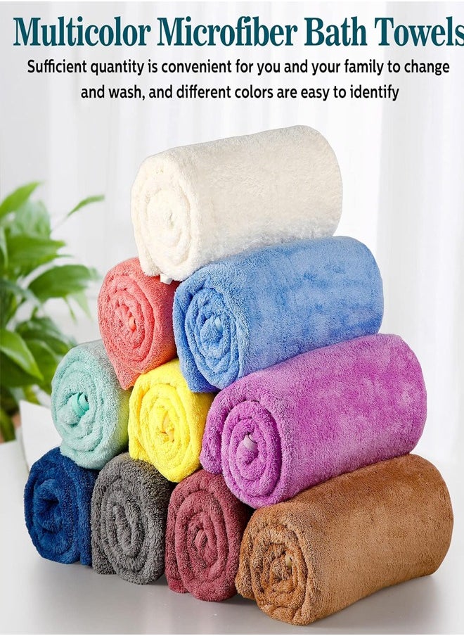 Extra soft large bath towels, 3 pieces