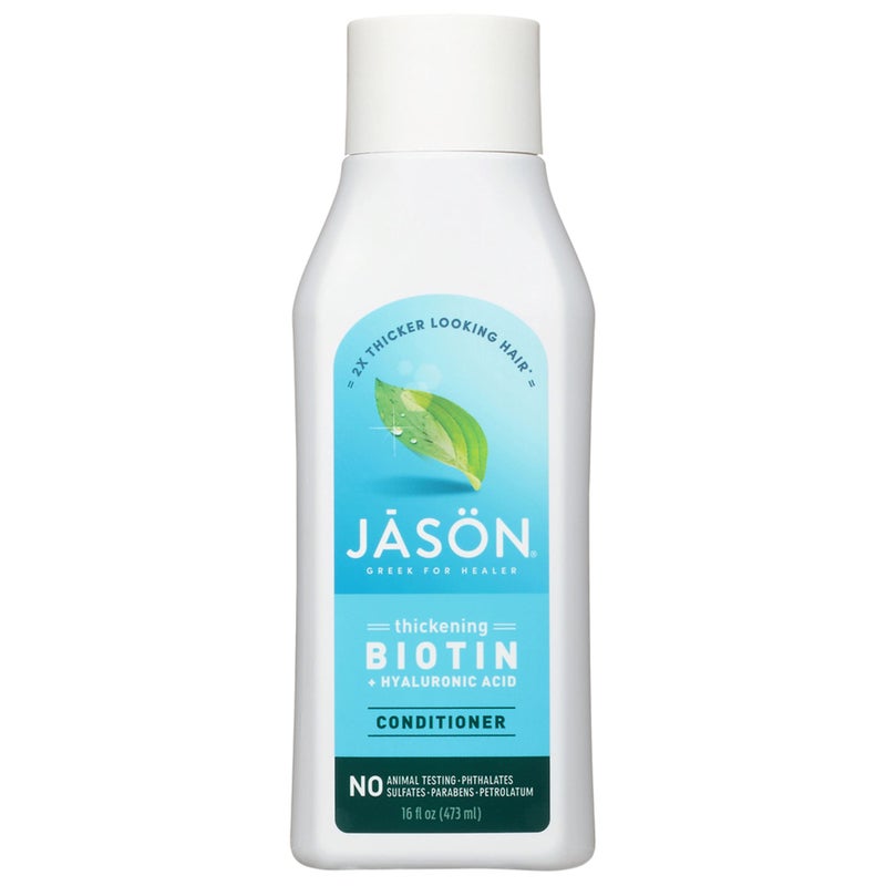 Jason Conditioner, Thicken & Restore Biotin and Hyaluronic Acid, 16 Oz - Image 1