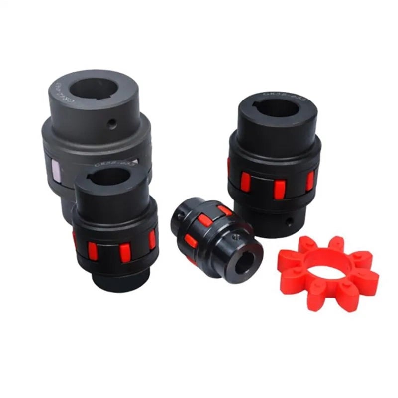 High Torque Plum Coupling 45 Steel Star Elasticity Coupler Size 15 38mm D 65 L 90 - Image 4