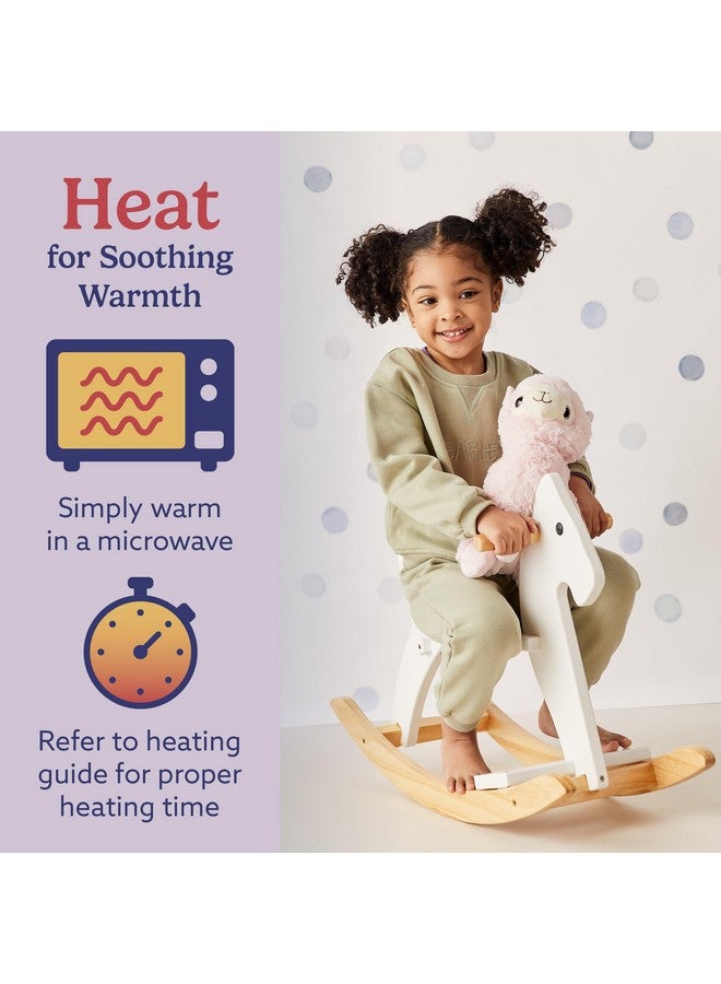 warmies Microwavable & Weighted Stuffed Animals, Llama - Heated Stuffed Animal Plushie for Warmth & Comfort - Cute Soft Plush Toys for Adults & Children (Boys, Girls, Babies & Toddlers) - Image 4