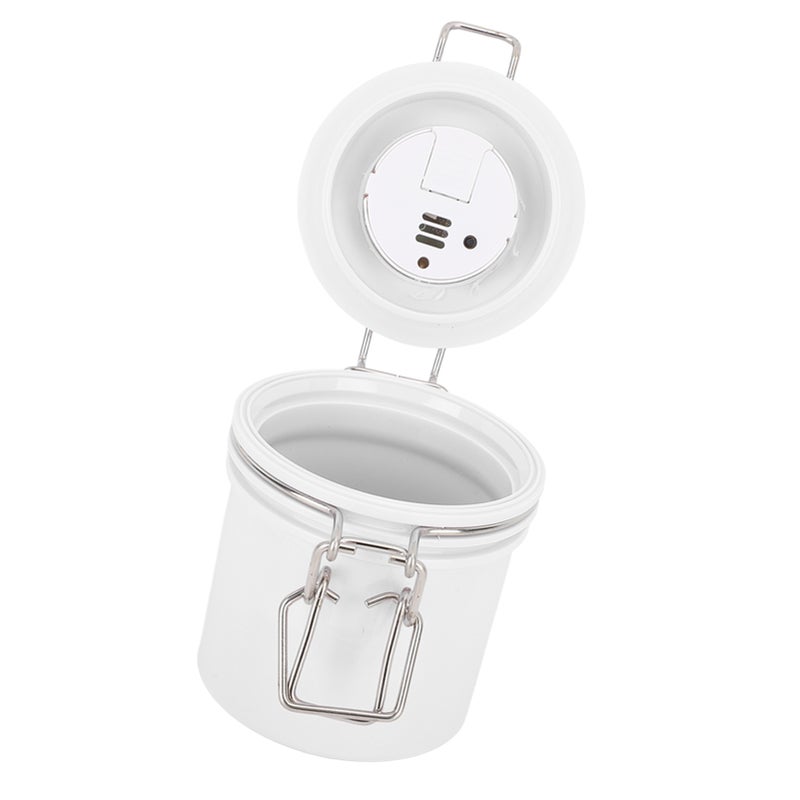 200ml Eyelash Glue Storage Tank with Screen Display Sealed Jar Activated Carbon Container for Lash Extension Grafting Eyelash White - Image 5