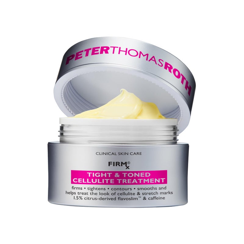 PETER THOMAS ROTH علاج السيلوليت المشدود والمشدود من بيتر توماس روث FIRMx®، كريم الجسم للسيلوليت، مثبت سريرياً لتقليل مظهر السيلوليت في غضون 2 أسبوعاً