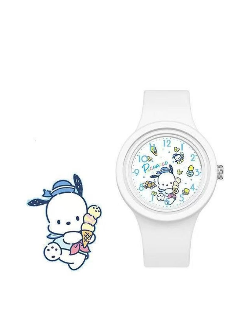 بولوز 4 أجهزة كمبيوتر شخصية ساعات الأطفال,3D جميلة كرتون الرقمية الرياضة ساعة السيليكون ساعات المعصم أفضل هدية للفتيات 3-11 سنة من العمر الأولاد,الوقت التدريس سهلة القراءة الوقت - Image 5