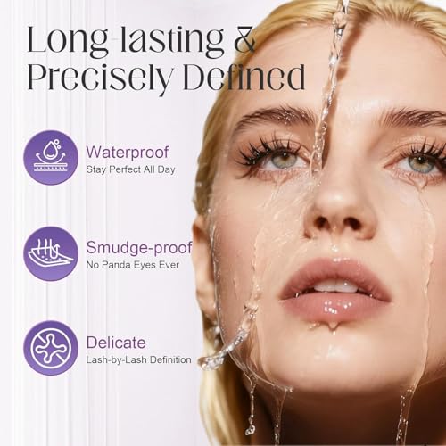 Luxenwell 3D Curling Eyelash Mascara | Lash Extension Safe Makeup Long Lasting Waterproof Iron Mascara For Thickening Softer Fuller Lashes - Image 2