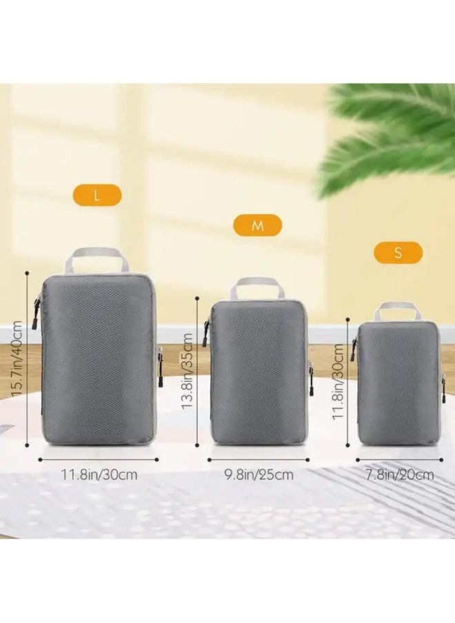3-Piece  Foldable Storage Bag