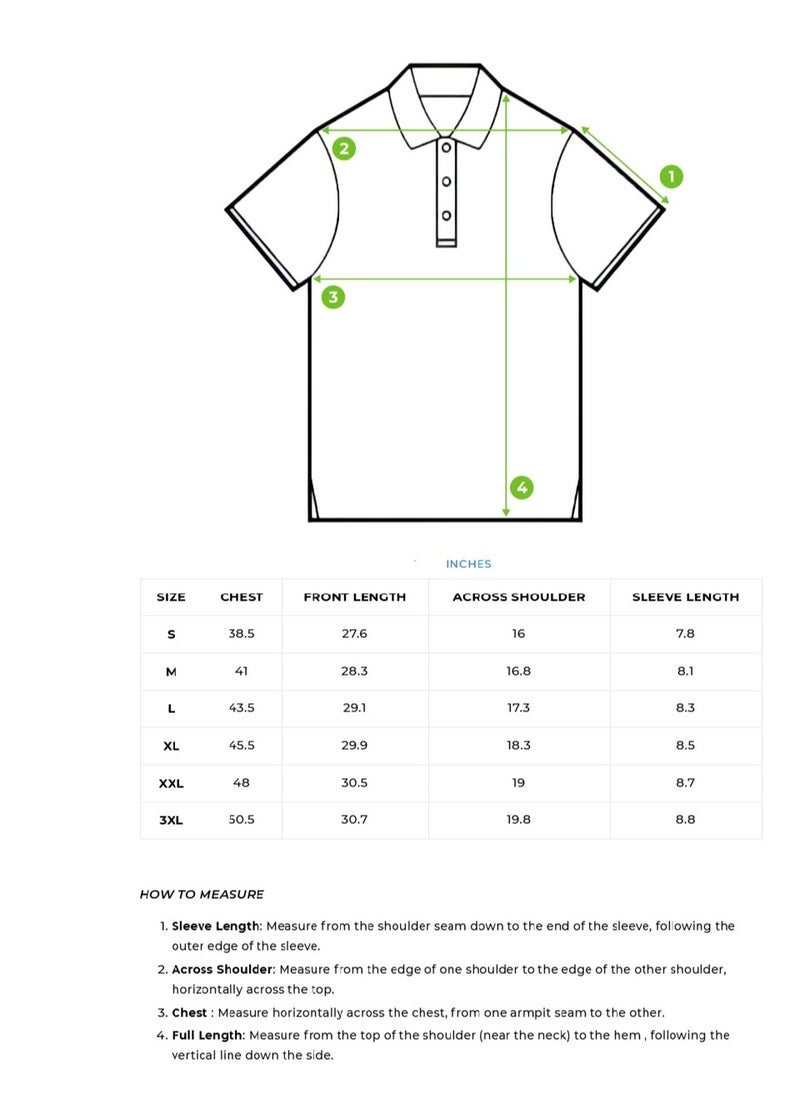 THE BEAR HOUSE Men’s Polo T-Shirt – Soft, Breathable Cotton, Classic Fit for All-Day Comfort, Stylish Casual Shirt for Summer, Everyday Wear & Outdoor Activities - Image 3