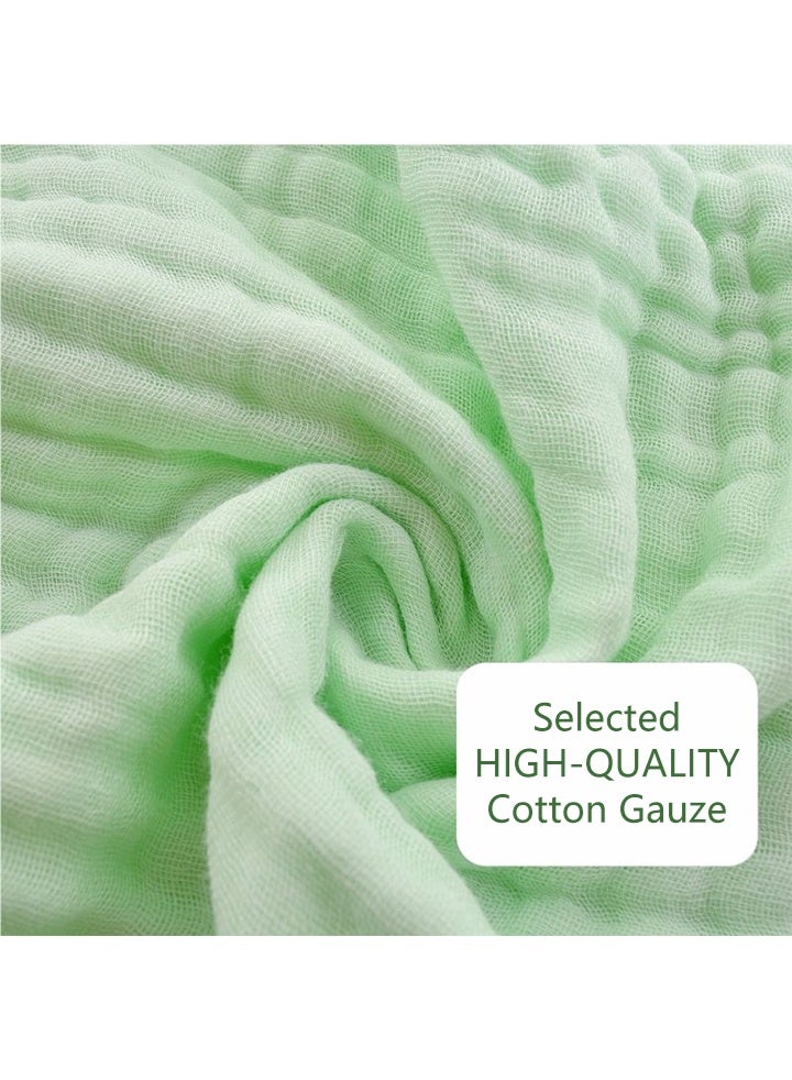 5 pieces of baby cotton soft towels, face towels, bath towels, children's sweat towels - Image 2