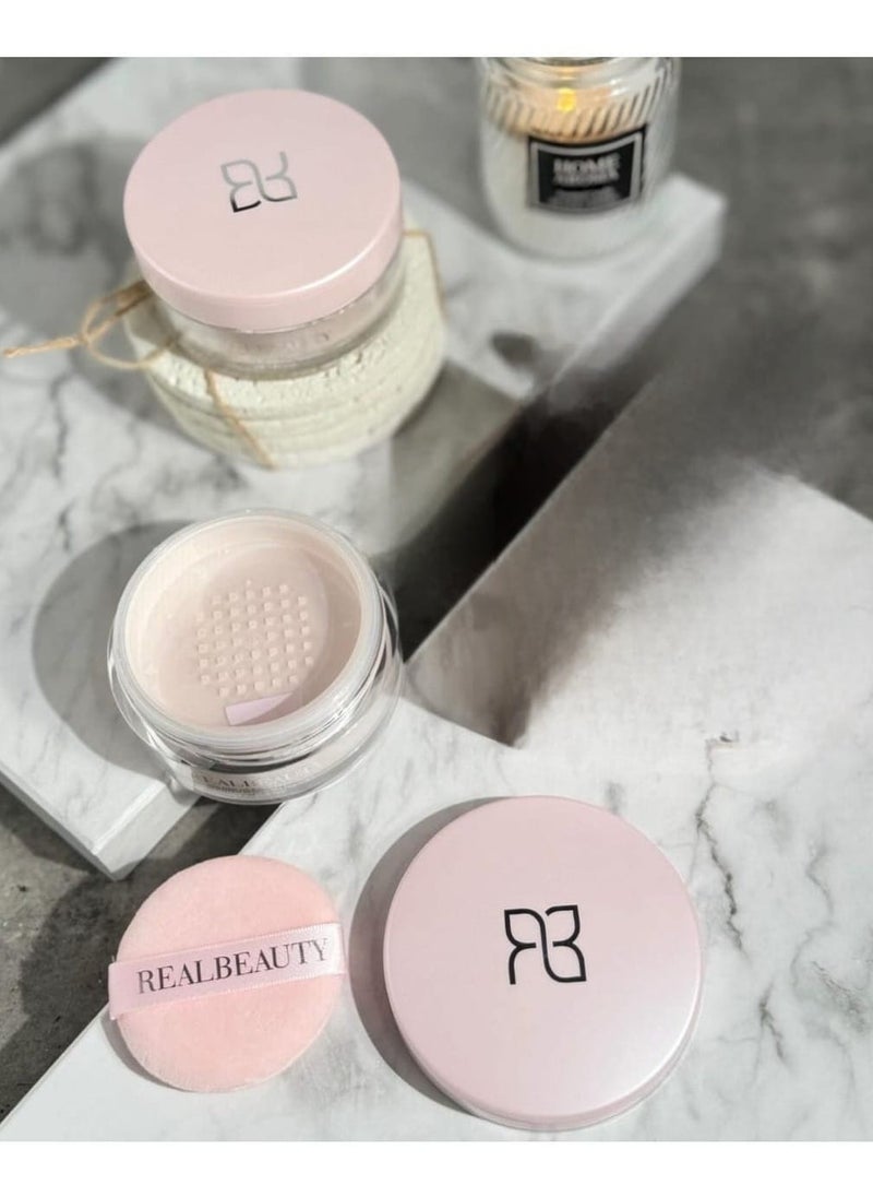 REALBEAUTY - Realbeauty Poudre De Rose Parfumee Scented Blooming Powder - Image 1